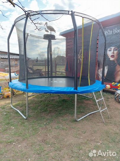 Батут с сеткой