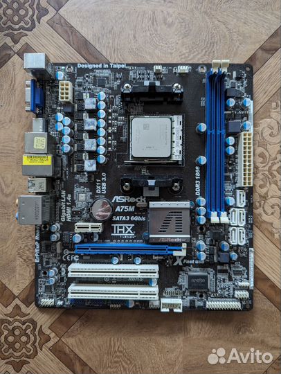 Материнская плата + цп