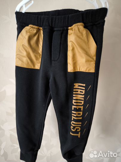 Брюки на флисе 104