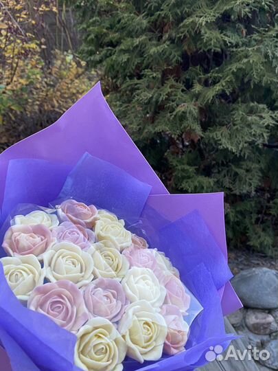 Цветы из бельгийского шоколада