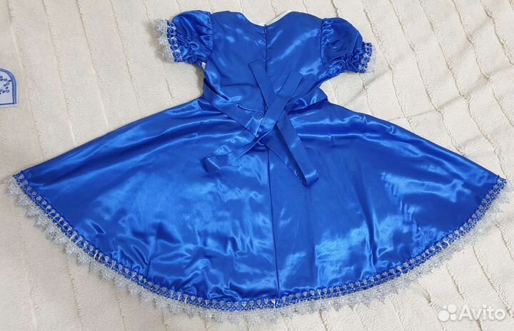 Новогодний карнавальный костюм Снегурочка 110