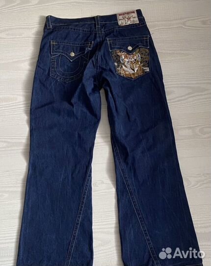 Джинсы true religion широкие (описание)