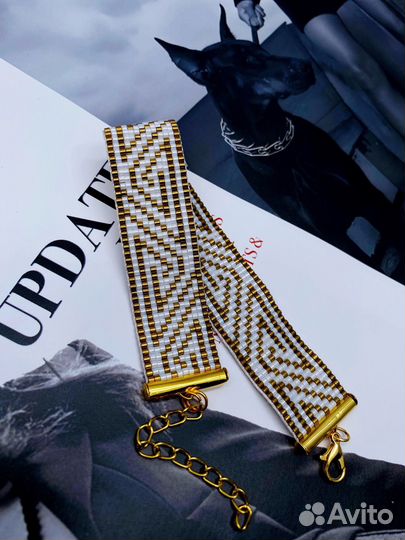 Браслет из японского бисера