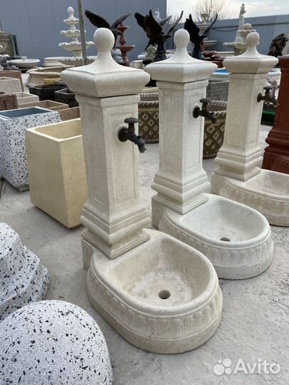 Садовые колонки - умывальник