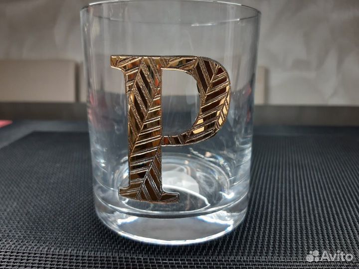 Стаканы для виски Азбука Чехия 390 мл