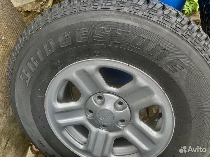 Комлект колес jeep Wrangler 5шт