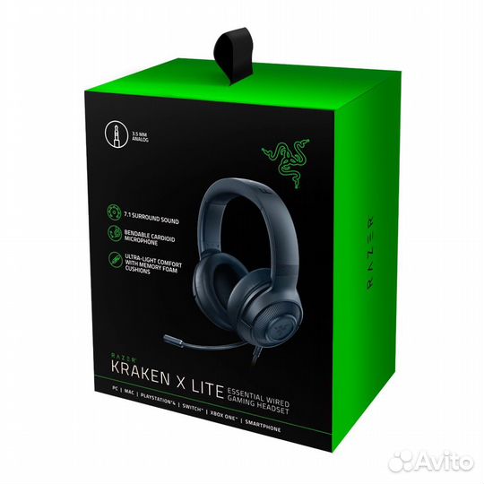 Наушники Razer Kraken X Lite