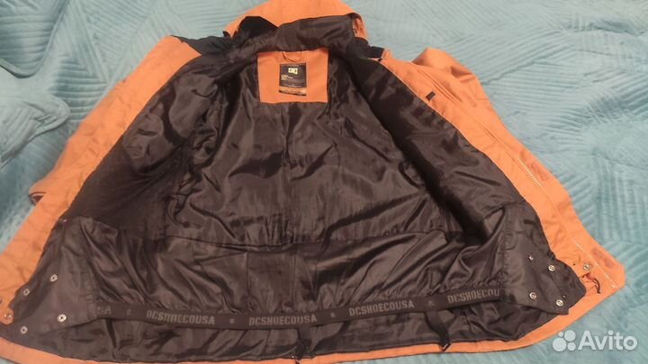 Куртка сноуборд DC, штаны Quicksilver S