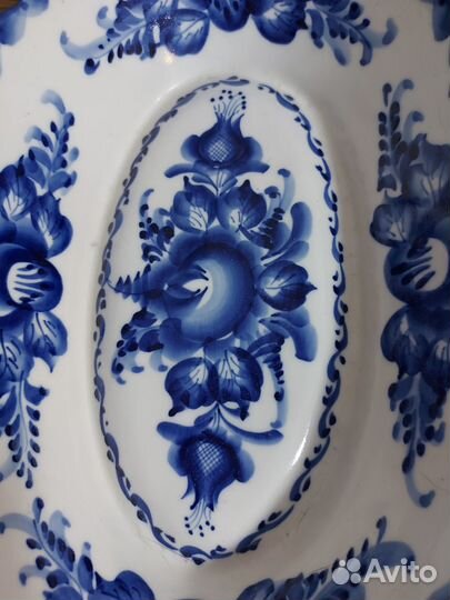 Салатник Гжель