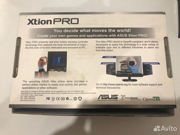 Сенсор движения Asus X-tion Pro бу