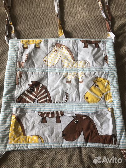 Бортики на детскую кроватку