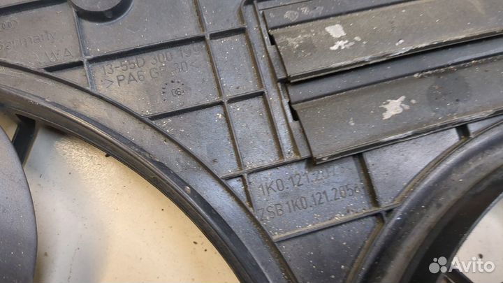 Вентилятор радиатора Volkswagen Tiguan