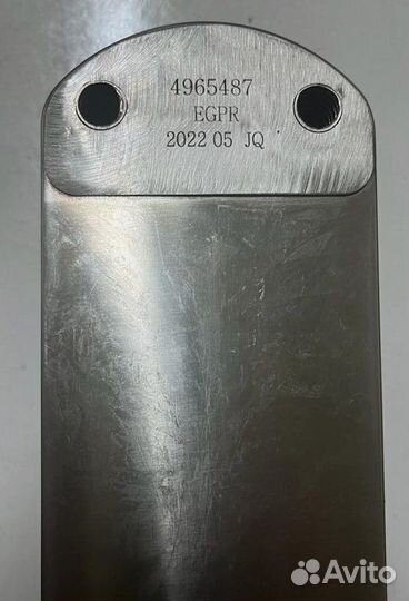 Теплообменник (маслоохладитель) Cummins ISX15