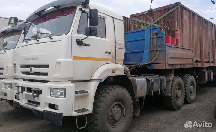 КАМАЗ 65221-53 с полуприцепом, 2021