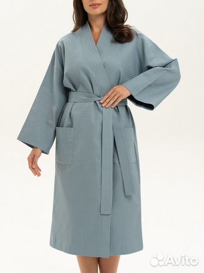 Халат банный вафельный Артикул 1605 - 1602