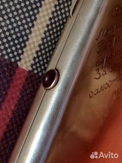 Портсигар серебряный СССР