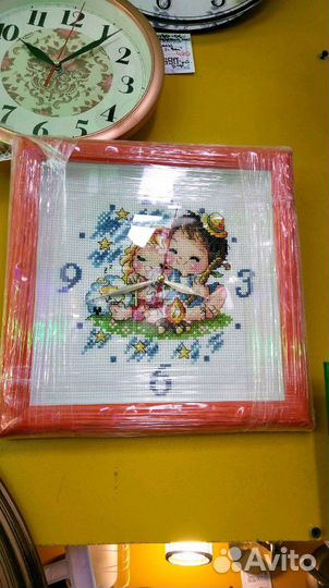 Новые Часы в детскую комнату 25/25см