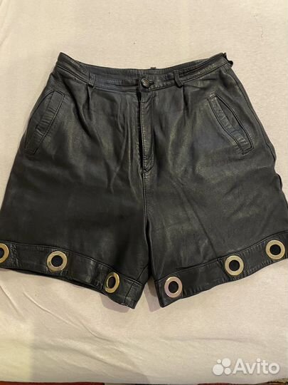Шорты женские натуральная кожа