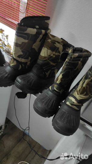 Сапоги разные