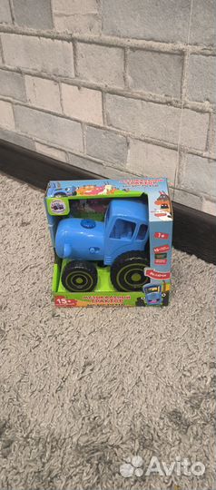 Музыкальный синий трактор