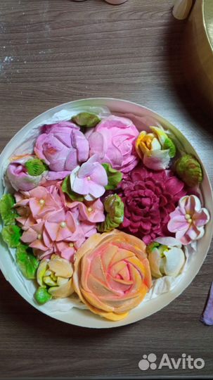 Букеты из зефира