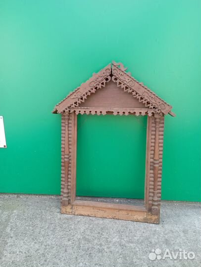 Антикварный киот и рамка для иконы