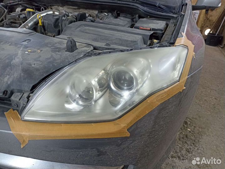 Бесконтактная полировка фар