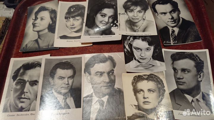 Открытки артистов