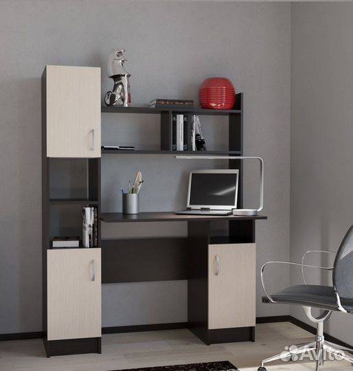 Стол письменно-компьютерный с надстройкой Новый