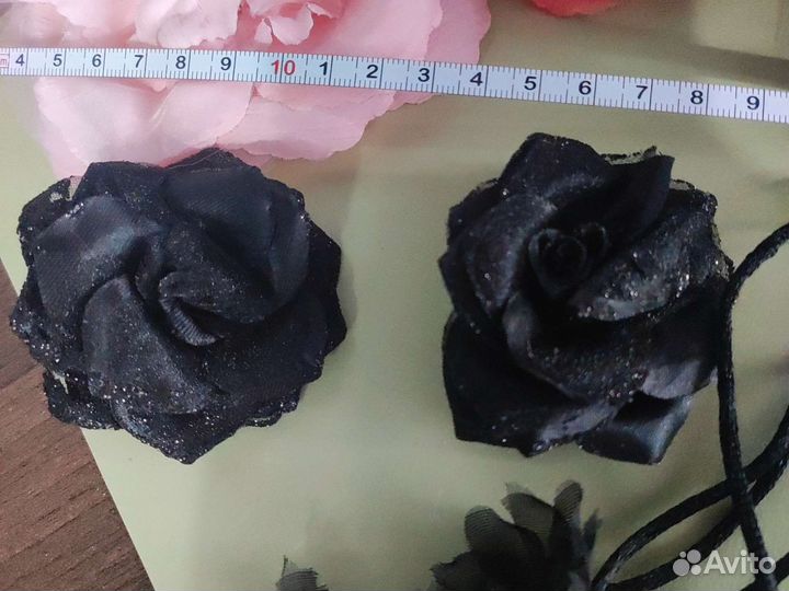 Броши цветы 7 шт цена за все