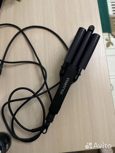 Плойка тройная для волос Star Style волновая