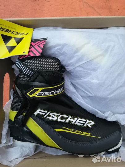 Лыжные ботинки fischer RC3 combi (размер 37)