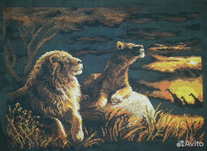 Картины вышитые крестом