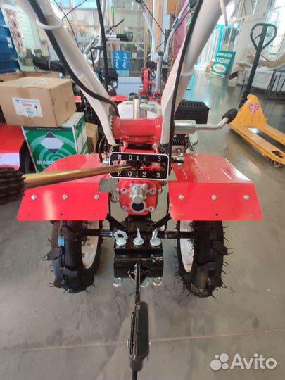 Мотоблок BR-мб105PRO с понижающей передачей