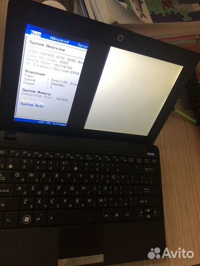 Нетбук asus eee pc 1001px