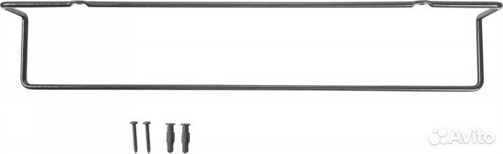 Держатель полотенец Trait подвесной цвет чёрный