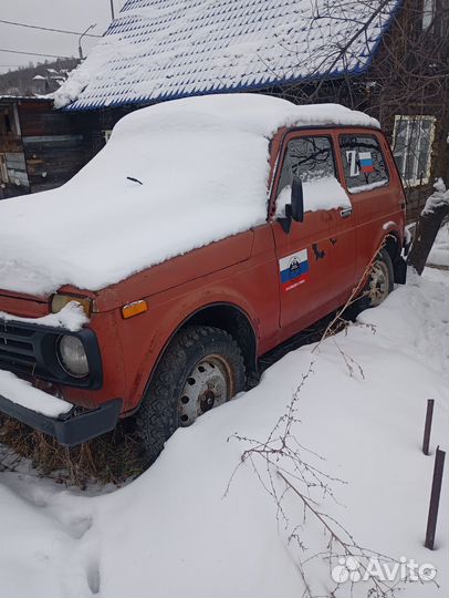 LADA 4x4 (Нива) 1.6 МТ, 1994, битый, 210 000 км