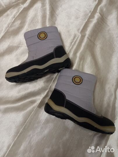 Сапоги дутики нов,зимн,на овчинке, 21,5 см стопа