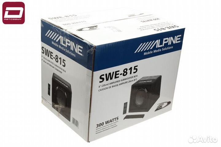 Alpine SWE-815 активный сабвуфер 8