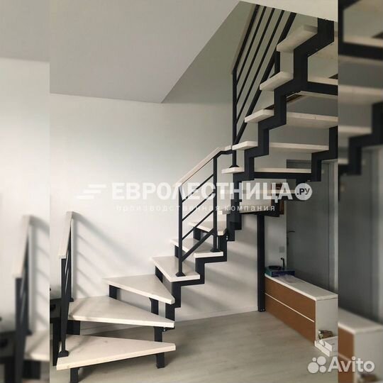 Лестница в стиле лофт