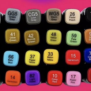 Набор маркеров для скетчинга