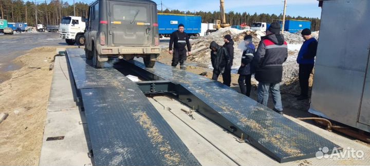 Стационарные автомобильные весы