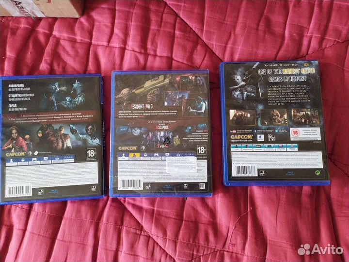 Коллекция Resident Evil ps4 8 игр