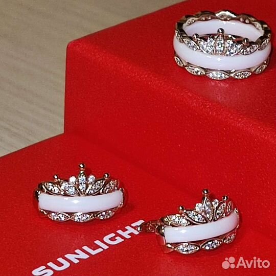 Стильный комплект украшений/премиум качество