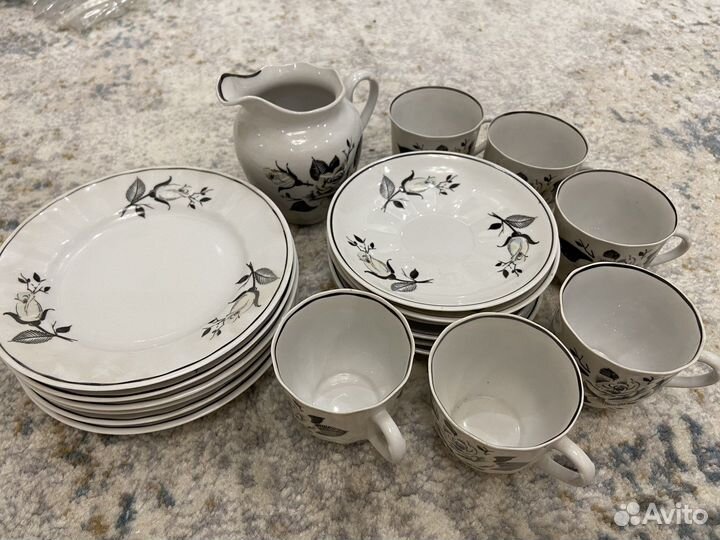 Кофейный сервиз Вербилки СССР