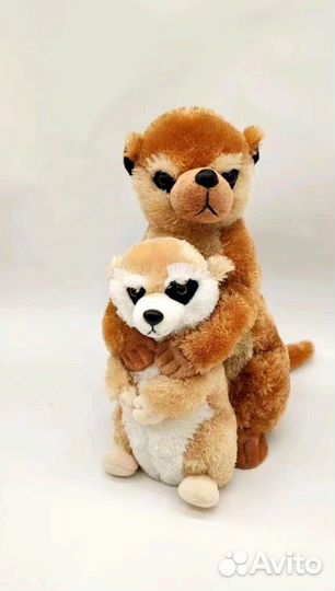 Сурикаты мягкая игрушка