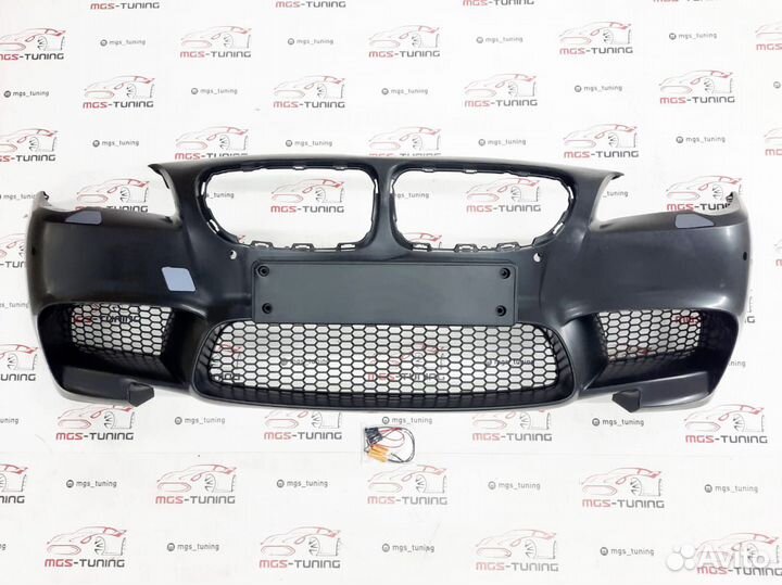 Передний бампер в стиле М5 на BMW 5 Series F10
