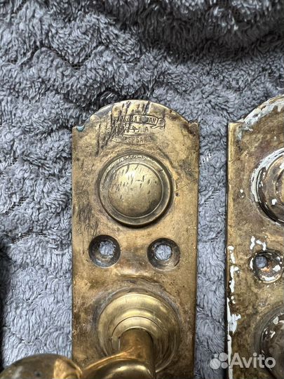 Ручки дверные мебельные старинные СССР