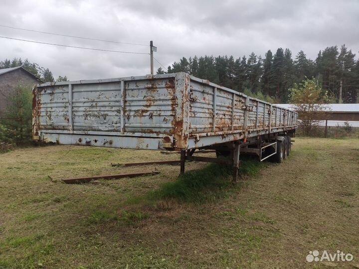 Полуприцеп бортовой МАЗ 9758-043, 2006