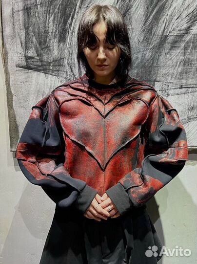 Свитшот - Красные доспехи-M